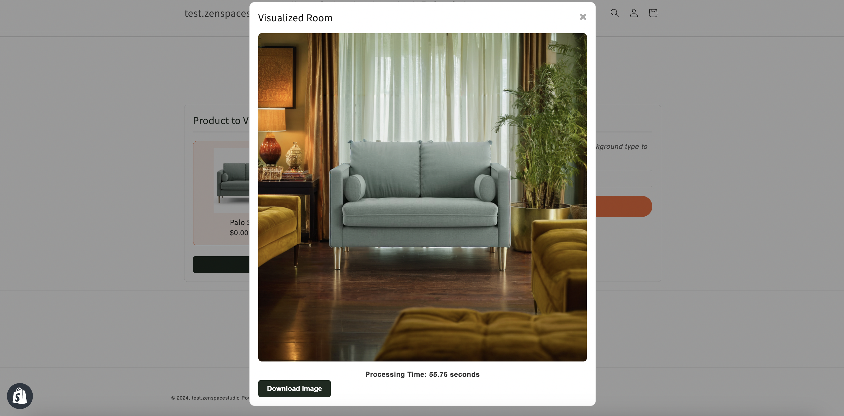 Final showcase of AI-powered product visualization